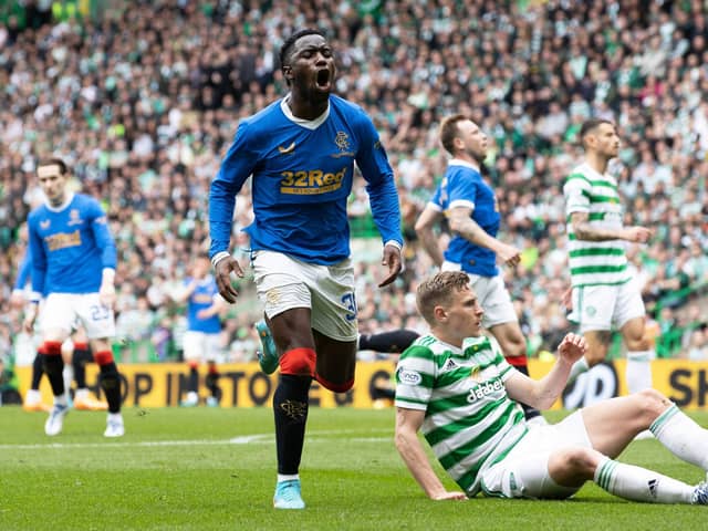 Fashion Sakala believes Rangers are a superior team to Celtic.