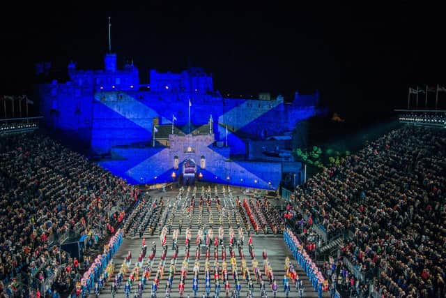 The Royal Edinburgh Military Tattoo is due to go ahead before a reduced capacity audience in August. Picture: Ian Georgeson