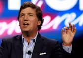 Broadcaster Tucker Carlson, who left Fox News last year, interviewed Vladimir Putin. Picture: Getty Images