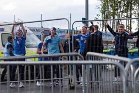 St Johnstone's players celebrate winning the Scottish Cup back in May.