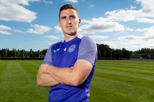 Paul Hanlon has signed a contract extension at Hibs until 2024. (Photo by Mark Scates / SNS Group)
