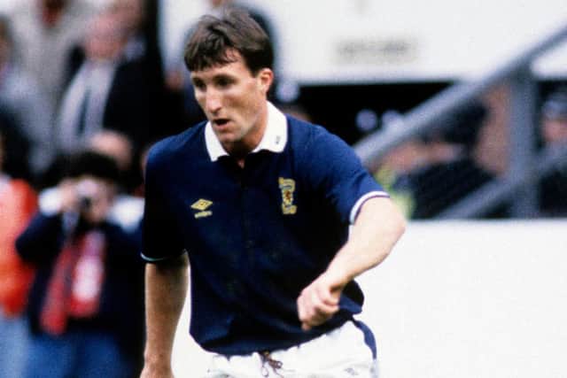 Alan McInally won eight caps for Scotland and played at the 1990 World Cup.