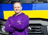Lorry driver Robert Marshall. Picture: Lisa Ferguson
