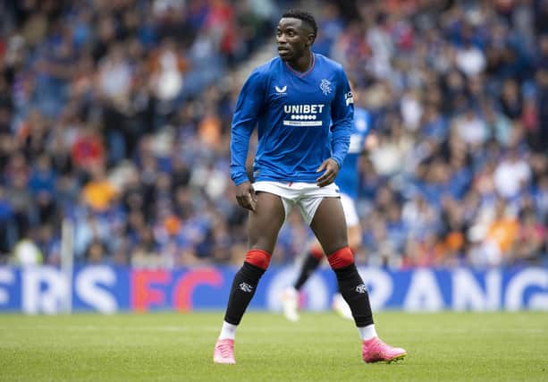 Fashion Sakala is in talks with a Saudi Arabian club about leaving Rangers.