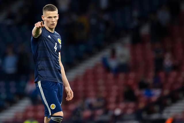 Scott McTominay appeared in all three games at the European Championships. Picture: SNS