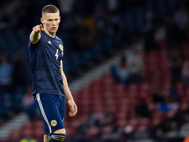 Scott McTominay appeared in all three games at the European Championships. Picture: SNS