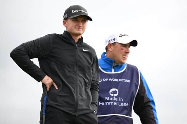 Sandy Scott was the first of the two Scots to ace the 16th hole in the final round of the Made in Himmerland at Himmerland Golf & Spa Resort in Denmark. Picture: Octavio Passos/Getty Images.