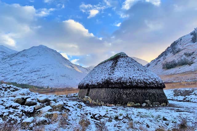 Truf house is set amidst the iconic mountains of Glencoe, another site under NTS stewardship