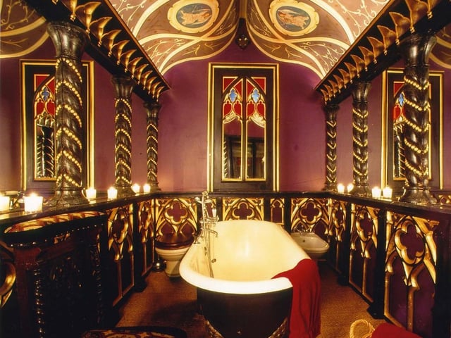 The lavish Witchery by the Castle is an opulent hotel and award-winning restaurant in the shadow of Edinburgh Castle, housed in the historic 16th century Boswell's Court. It's also located where hundreds of men and women were burned alive in the 16th and 17th centuries after being found guilty of witchcraft. The spirits of the wrongly-accused are said to make regular appearances amidst the lavish decor.