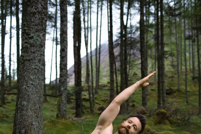 WILD KILTED YOGA by Finlay Wilson. Hodder & Stoughton Publishers 2021.