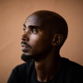 Mo Farah revealed he was brought to the UK illegally as a child and that his real name was Hussein Abdi Kahin (Picture: Michael Steele/Getty Images)