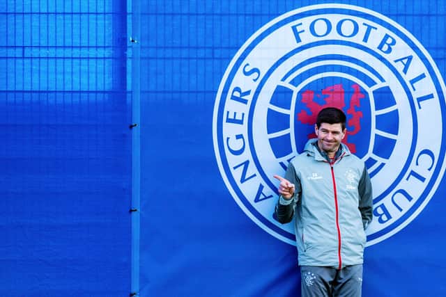 Steven Gerrard has opened up on his Rangers future