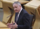 Richard Lochhead, the minister for just transition, employment and fair work has tested positive