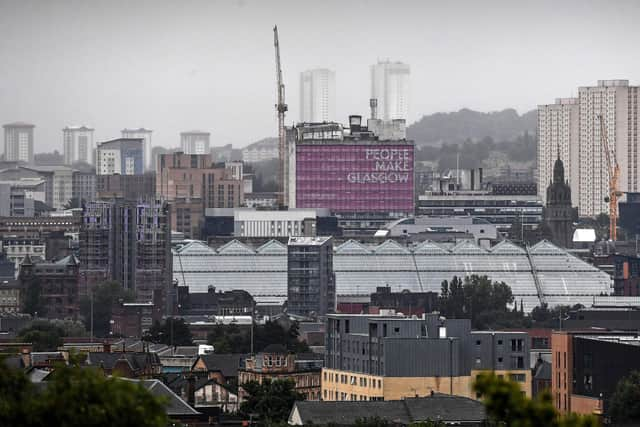 Regarding the office sector, Glasgow took the fifth spot for expected growth over the next decade. Picture: Andy Buchanan/AFP via Getty Images.