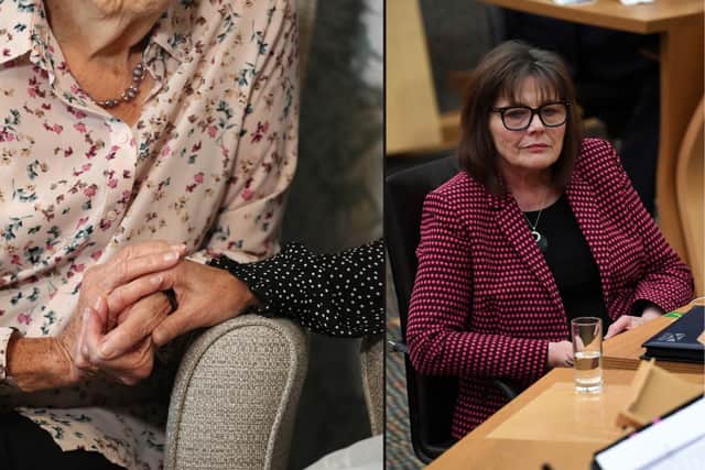 Scotland's health secretary Jeane Freeman admits moving some patients from hospitals to care homes during the pandemic 'was a mistake' pictures: PA