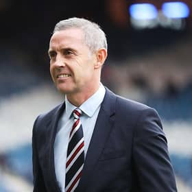 David Weir was assistant to Mark Warburton when Rangers reached the Betfred Cup semi-final in 2016 (above) (Photo by Ian MacNicol/Getty Images)