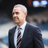David Weir was assistant to Mark Warburton when Rangers reached the Betfred Cup semi-final in 2016 (above) (Photo by Ian MacNicol/Getty Images)