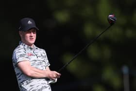 Brendan Lawlor of Ireland in action during the recent G4D Event at Abu Dhabi Golf Club. Picture: Oisin Keniry/Getty Images.