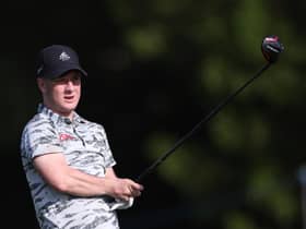 Brendan Lawlor of Ireland in action during the recent G4D Event at Abu Dhabi Golf Club. Picture: Oisin Keniry/Getty Images.