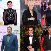 (top row, left to right) Olivia Colman nominated for the best actress Oscar for The Lost Daughter, Dame Judi Dench nominated for the best supporting actress Oscar for Belfast and Jessie Buckley nominated for the best supporting actress Oscar for The Lost Daughter, and (bottom row, left to right) Ciaran Hinds nominated for the best supporting actor Oscar for Belfast, Andrew Garfield nominated for the best actor Oscar for Tick, Tick???Boom, and Benedict Cumberbatch nominated for the best actor Oscar for The Power Of The Dog.