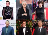 (top row, left to right) Olivia Colman nominated for the best actress Oscar for The Lost Daughter, Dame Judi Dench nominated for the best supporting actress Oscar for Belfast and Jessie Buckley nominated for the best supporting actress Oscar for The Lost Daughter, and (bottom row, left to right) Ciaran Hinds nominated for the best supporting actor Oscar for Belfast, Andrew Garfield nominated for the best actor Oscar for Tick, Tick???Boom, and Benedict Cumberbatch nominated for the best actor Oscar for The Power Of The Dog.