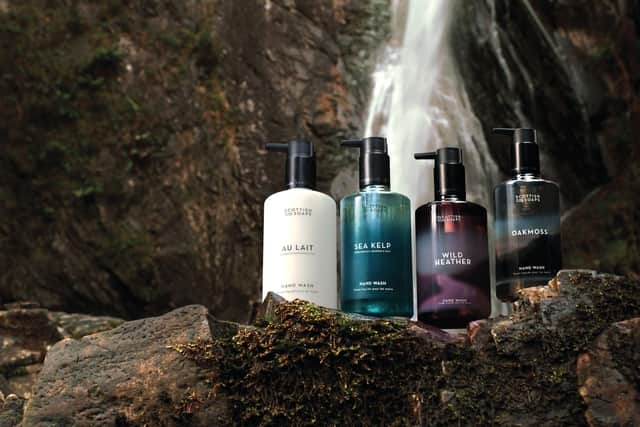 Scottish Fine Soaps unveils new flagship products and refreshed new look.
