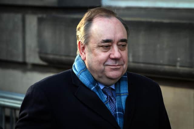 Former Scottish National Party leader and former first minister Alex Salmond. Picture: Andy Buchanan/AFP via Getty Images