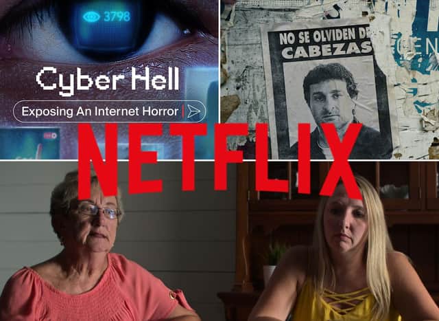 Netflix are bringing some highly anticipated true crime documentaries in May. Cr: Netflix.