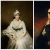 Raeburn's Edinburgh at the Georgian House features probably his most revered work - his portrait of his Mrs James Gregory - or Isobella Macleod . The artist is pictured right.