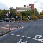 The accident happened on London Road, at its junction with Arcadia Street. Picture: Google