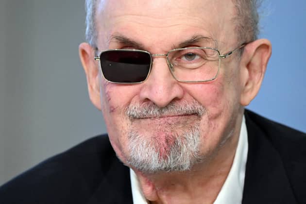 Salman Rushdie will be part of this year's Edinburgh International Book Festival line-up. Picture: KIRILL KUDRYAVTSEV/AFP via Getty Images