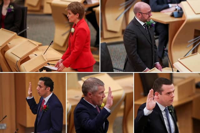 Scottish Parliament 2021: MSPs are sworn in following Holyrood election