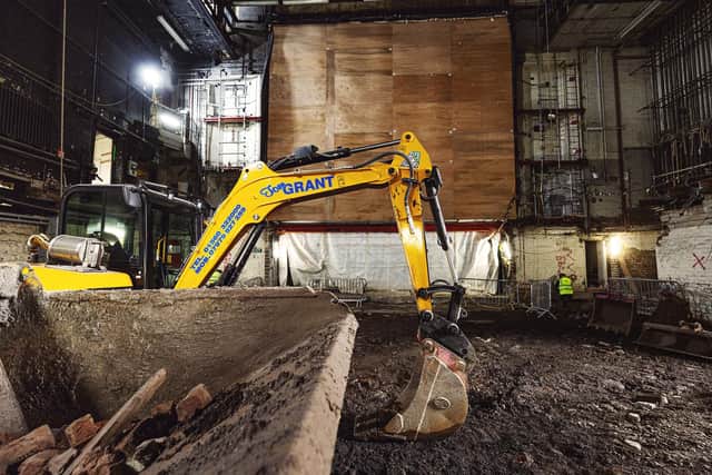 The King's Theatre is undergoing a £35m refurbishment.
