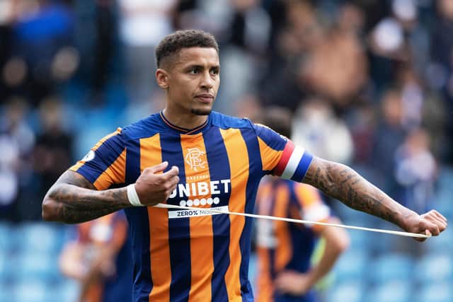 The face of Rangers captain James Tavernier says it all after the 1-0 defeat by Kilmarnock.
