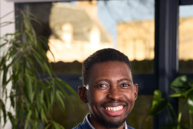 Children First trustee Lloyd Gwishiri is hoping to conquer his fear of heights by taking on the Kelpies Challege.