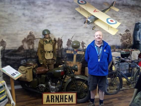The Military Museum Scotland is a labour of love from owner and curator Ian Inglis.