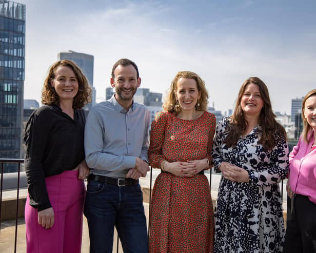 Natalie Buxton, Neil Sparks, Helen Bennett, Suzanne Gilson and Kirsten Newman of Weber Shandwick. Picture: John Wigley