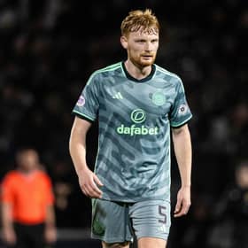 Liam Scales in action for Celtic during the 3-0 win over St Mirren on January 2. (Photo by Craig Foy / SNS Group)