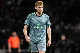 Liam Scales in action for Celtic during the 3-0 win over St Mirren on January 2. (Photo by Craig Foy / SNS Group)