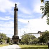 The Melville Monument dominates St Andrew Square in Edinburgh's New Town. Picture: Lisa Ferguson