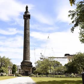The Melville Monument dominates St Andrew Square in Edinburgh's New Town. Picture: Lisa Ferguson
