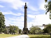 The Melville Monument dominates St Andrew Square in Edinburgh's New Town. Picture: Lisa Ferguson
