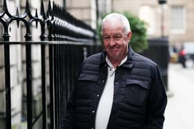 Rab Thomson at Edinburgh High Court for a continued procedural hearing. Picture: Jane Barlow/PA Wire