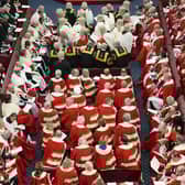 The chamber of the House of Lords ahead of the King's Speech at the State Opening of Parliament.
