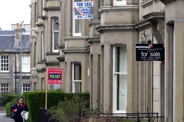 Scotland’s rent freeze is adversely affecting tenants, says David Alexander (Picture: Ian Rutherford)