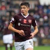 Aaron Hickey, whose year has gone from playing against Airdrie for Hearts to starting a Seria A clash in the San Siro for Bologna against Inter Milan (Photo by Craig Foy / SNS Group)