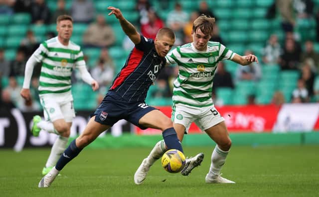 Harry Clarke impressed on loan at Ross County from Arsenal.