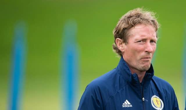 Scotland under-21 coach Scot Gemmill pictured during a training session at Oriam in Edinburgh. (Photo by Paul Devlin / SNS Group)