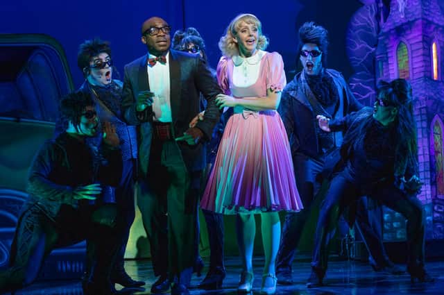 Ore Oduba and Haley Flaherty as Brad and Janet in The Rocky Horror Show, coming to Edinburgh King's