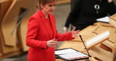 Nicola Sturgeon set out the Scottish Government’s route map out of lockdown on 23 February. (Photo: Getty Images)